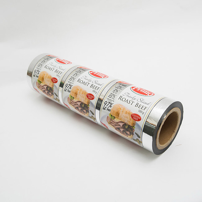 ความกว้าง 422 มม. พิมพ์ฝาปิดฟิล์ม Easy Peel สำหรับ APET/PE ถาดซีลฟิล์ม thermoforming APET/PE