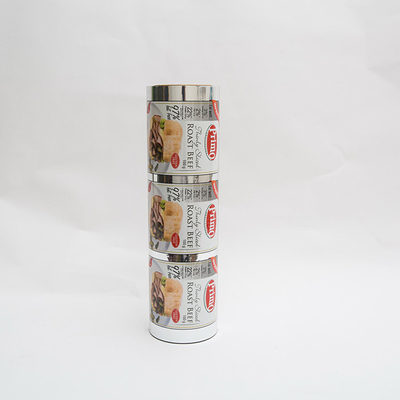 ความกว้าง 422 มม. พิมพ์ฝาปิดฟิล์ม Easy Peel สำหรับ APET/PE ถาดซีลฟิล์ม thermoforming APET/PE