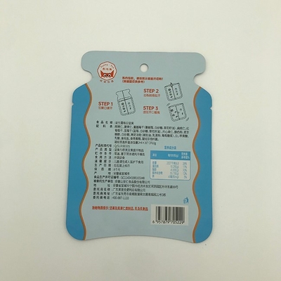 VMPET Nuts ถุงรูปแบบกำหนดเองถุงซิปล็อคพลาสติกพร้อมโลโก้ OEM