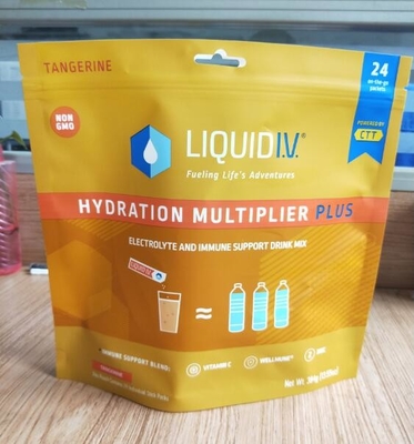 100% PE 7.9OZ ถุงบรรจุภัณฑ์อาหารรีไซเคิลได้พิมพ์ถุงอาหารผนึกแบบกำหนดเอง