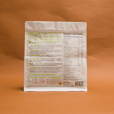Vmpet 120mm Side Gusset Flat Bottom Bags Pouch 130 Microns โภชนาการมังสวิรัติ