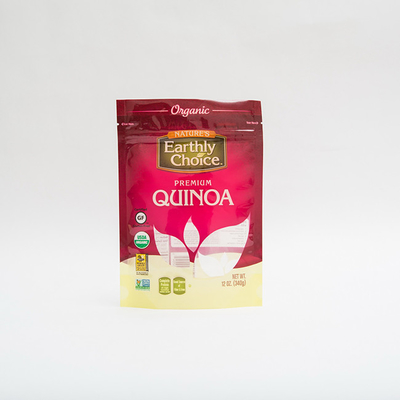 12OZ Quinoa Stand Up Pouch พิมพ์กราเวียร์บรรจุภัณฑ์ถุงพลาสติกขนาดเล็ก