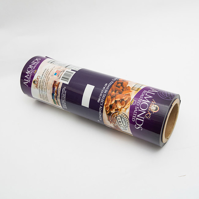ฟิล์มคอมโพสิตอัลมอนด์ 5.5oz สำหรับบรรจุภัณฑ์อาหารม้วนห่อพลาสติกหด