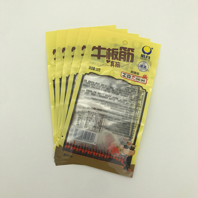 30g เนื้อซี่โครงบรรจุภัณฑ์อาหารถุง CPP ใสสามด้าน Seal Pouch