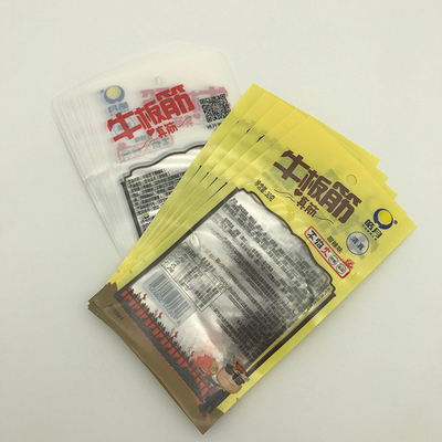30g เนื้อซี่โครงบรรจุภัณฑ์อาหารถุง CPP ใสสามด้าน Seal Pouch