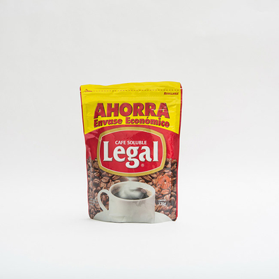 ถุงบรรจุกาแฟ 175 กรัมซิปพิมพ์แบบกำหนดเอง Stand Up Pouches สำหรับเมล็ดกาแฟ